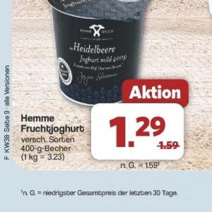 Joghurt bei Famila Nord West