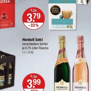 Sekt bei V-Markt