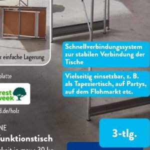 Tische bei Aldi SÜD