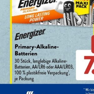 Batterien bei Aldi SÜD