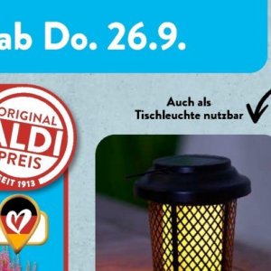 Tischleuchte bei Aldi SÜD