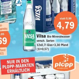 Mineralwasser bei Aktiv Irma