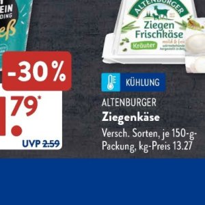 Ziegenkäse bei Aldi SÜD