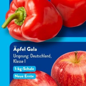 Äpfel bei Aldi SÜD