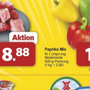 Paprika bei Famila Nord West