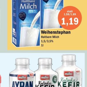 Milch bei Aktiv Irma