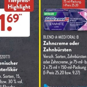 Zahnbürsten bei Aldi SÜD