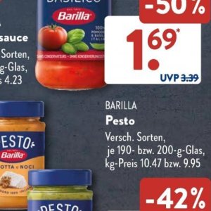 Pesto bei Aldi SÜD