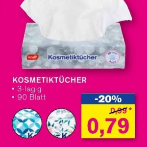 Kosmetiktücher bei KODi