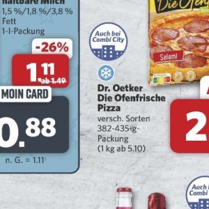 Pizza bei Combi