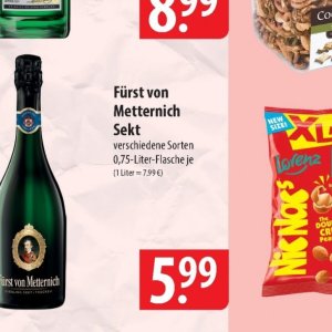 Sekt bei Famila Nord Ost