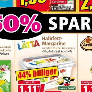 Margarine bei Norma