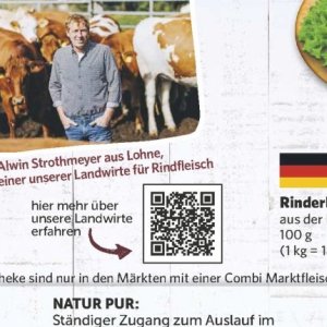 Rindfleisch bei Combi