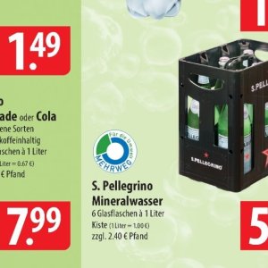 Mineralwasser bei Famila Nord Ost