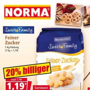 Zucker bei Norma