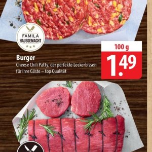 Burger bei Famila Nord Ost