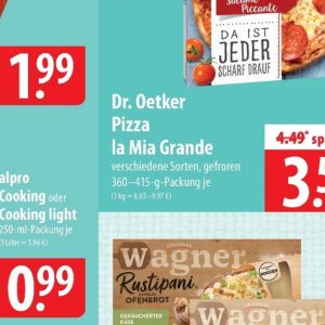 Pizza wagner wagner bei Famila Nord Ost