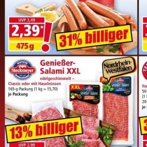 Salami bei Norma