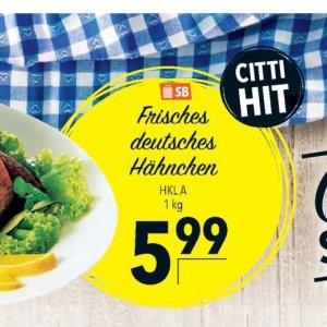 Hähnchen bei Citti Markt