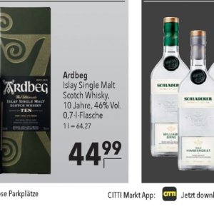 Whisky bei Citti Markt