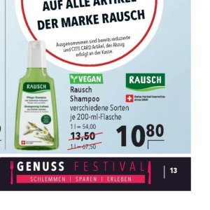 Shampoo bei Citti Markt