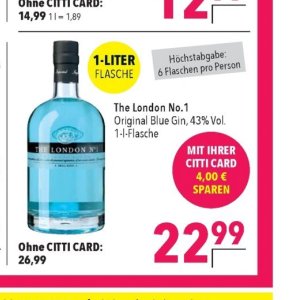 Gin bei Citti Markt