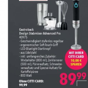 Stabmixer bei Citti Markt