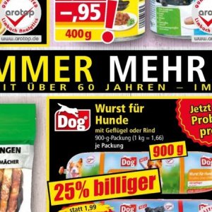 Wurst bei Norma