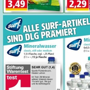 Mineralwasser bei Norma