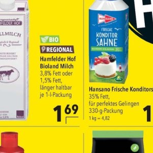 Milch bei Citti Markt