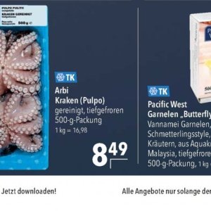 Pulpo bei Citti Markt