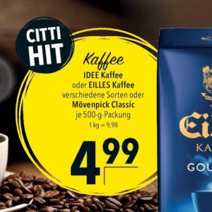 Kaffee bei Citti Markt