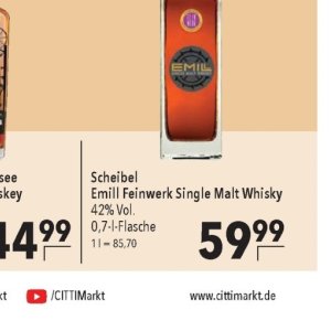 Whisky bei Citti Markt