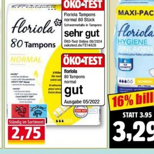 Tampons bei Norma