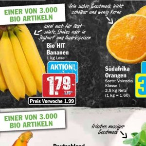 Bananen bei Hit