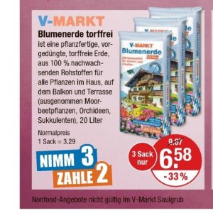 Balkon bei V-Markt