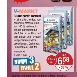 Pflanzen bei V-Markt