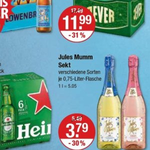 Sekt bei V-Markt