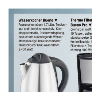 Wasserkocher bei V-Markt