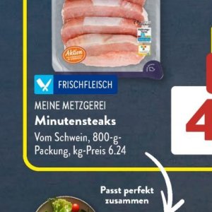 Minutensteaks bei Aldi SÜD