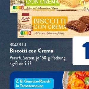 Biscotti bei Aldi SÜD