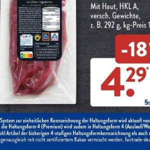 Kakao bei Aldi SÜD