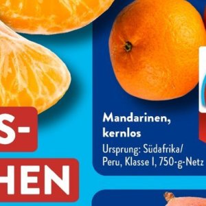 Mandarinen bei Aldi SÜD