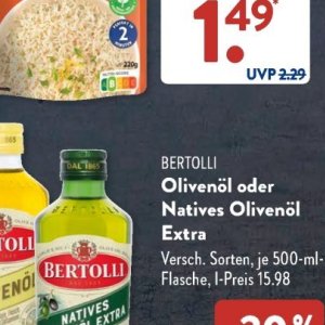 Olivenöl bertolli  bei Aldi SÜD