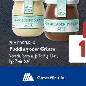 Pudding bei Aldi SÜD