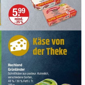 Käse bei V-Markt