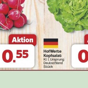 Kopfsalat bei Famila Nord West