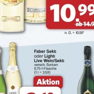 Sekt bei Famila Nord West