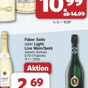 Sekt bei Famila Nord West