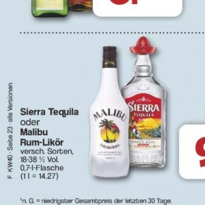 Tequila bei Famila Nord West